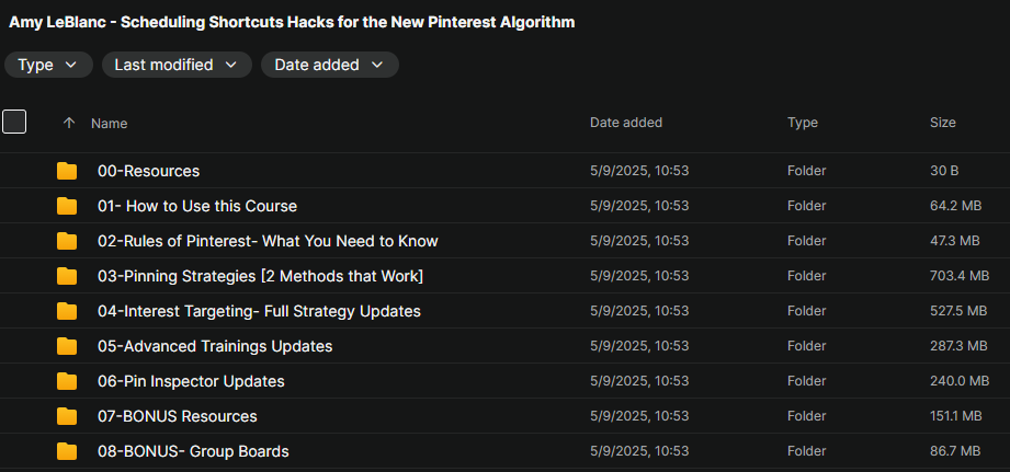 Amy LeBlanc – Scheduling Shortcuts Hacks for the New Pinterest Algorithm Download