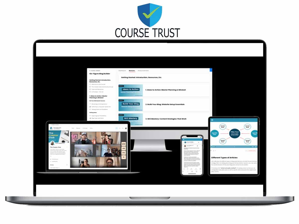 Create And Go – Six-Figure Blog Builder Download