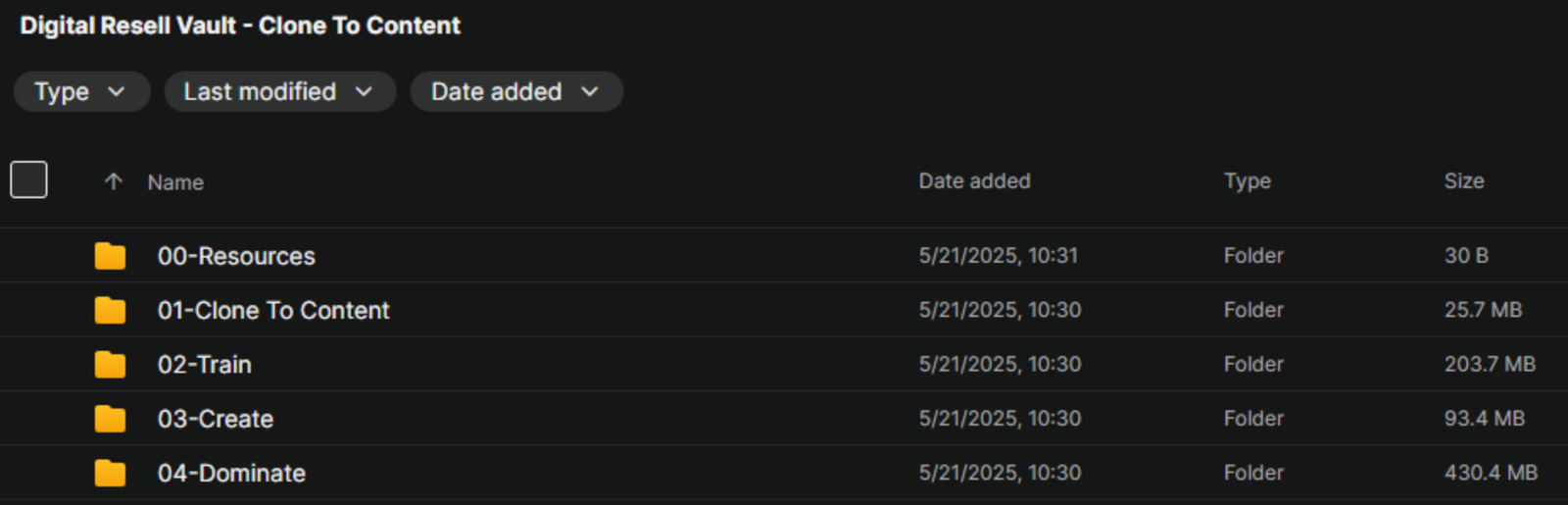 Digital Resell Vault – Clone To Content Download