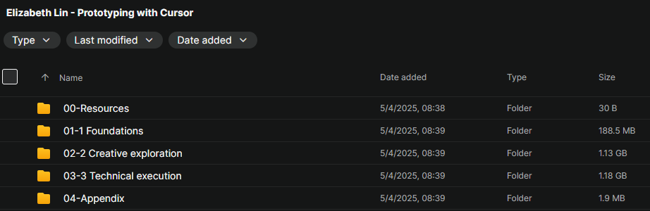 Elizabeth Lin – Prototyping with Cursor Download