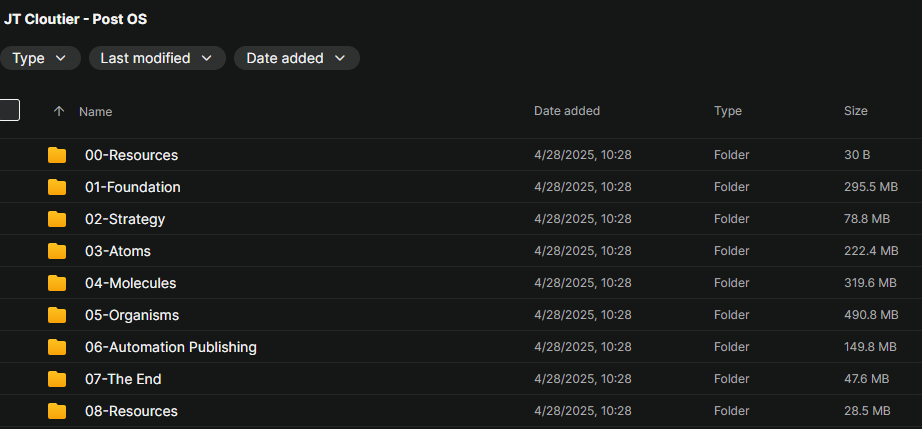 JT Cloutier – Post OS Download