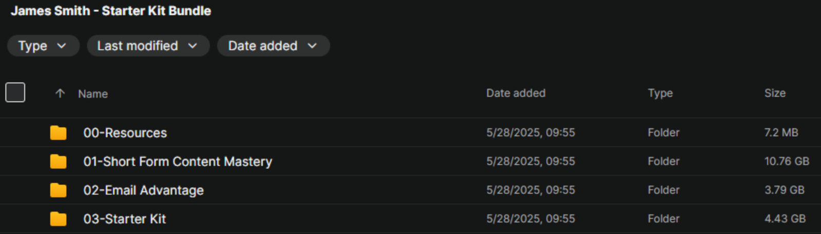 James Smith – Starter Kit Bundle Download