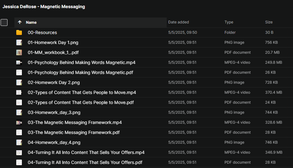 Jessica DeRose – Magnetic Messaging Download