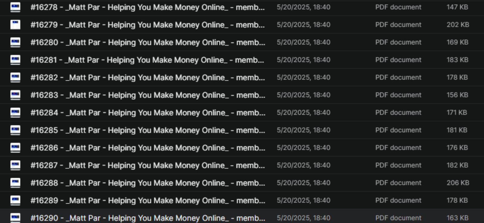 Matt Par – High Payout Partner Download