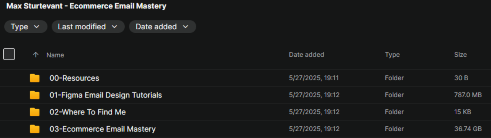 Max Sturtevant – Ecommerce Email Mastery
