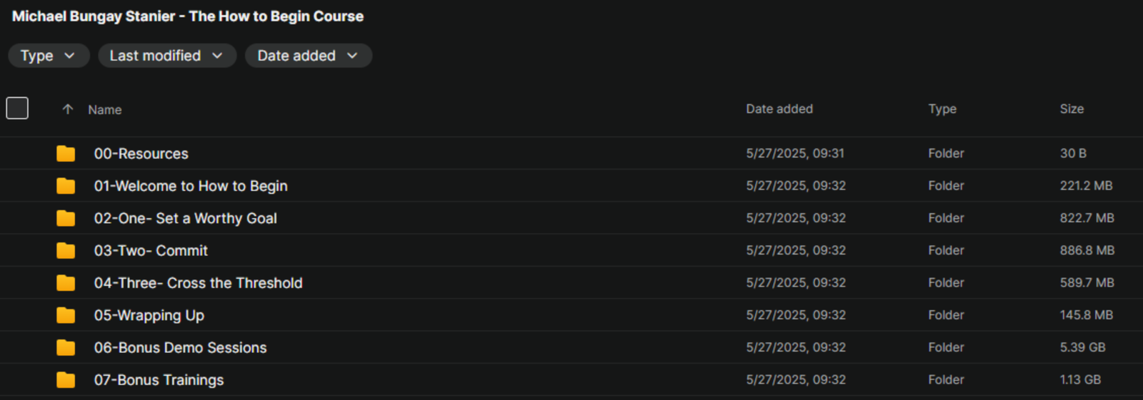 Michael Bungay Stanier – The How to Begin Course