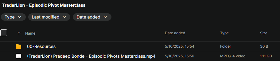 TraderLion – Episodic Pivot Masterclass Download