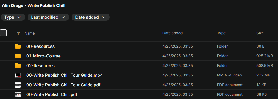 Alin Dragu – Write Publish Chill Download