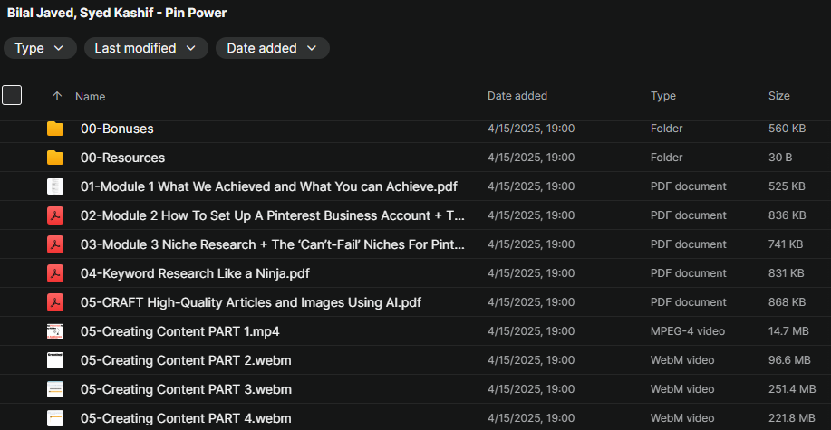 Bilal Javed & Syed Kashif – Pin Power Download