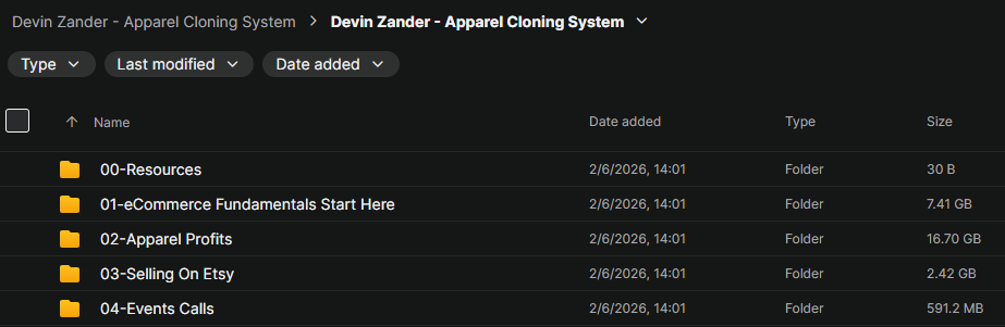 Devin Zander – Apparel Cloning System Download