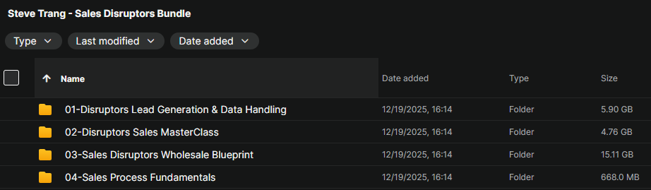 Steve Trang – Sales Disruptors Bundle Download