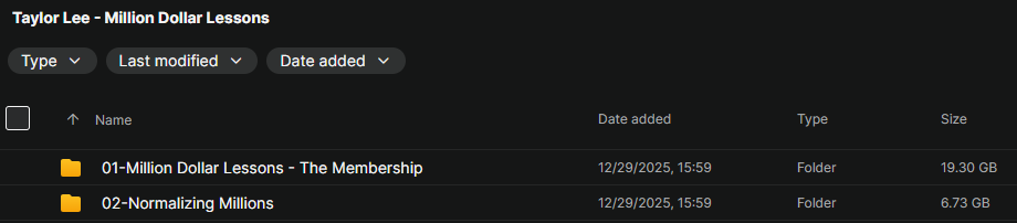 Taylor Lee – Million Dollar Lessons Download