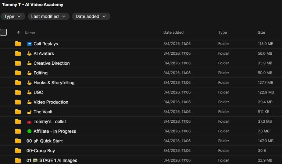 Tommy T – AI Video Academy Download