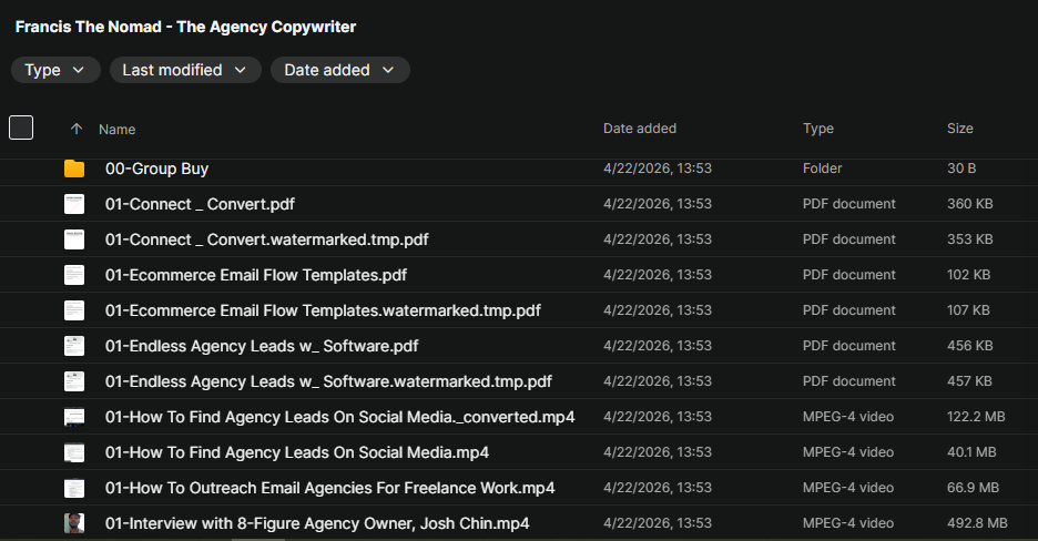 Francis The Nomad – The Agency Copywriter Download