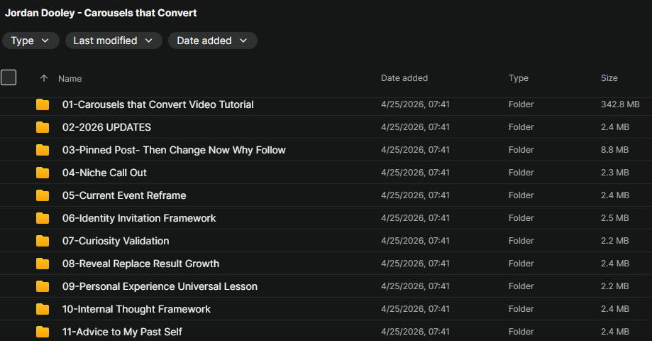 Jordan Dooley - Carousels that Convert