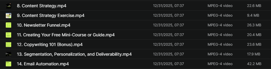 Matt Gray – Newsletter OS Download