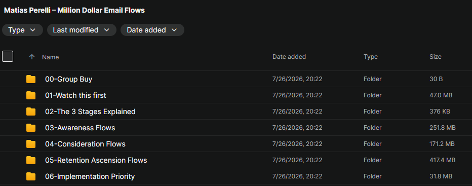 Matias Perelli – Million Dollar Email Flows